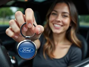Ford Maßgeschneiderte Schlüsselanhänger Metall Logo